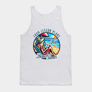 Teacher Summer Vacation Tank Top